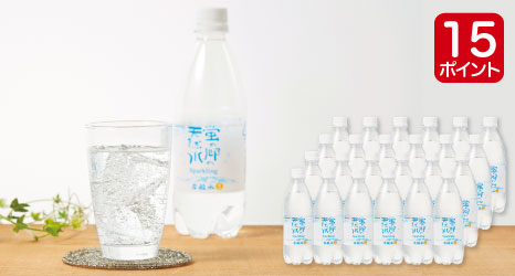 箱売・蛍の郷の天然水(炭酸水)500ml×24本