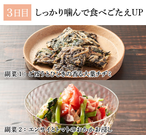 レシピ3日目