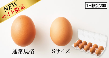 大地を守る会の平飼卵 Sサイズ