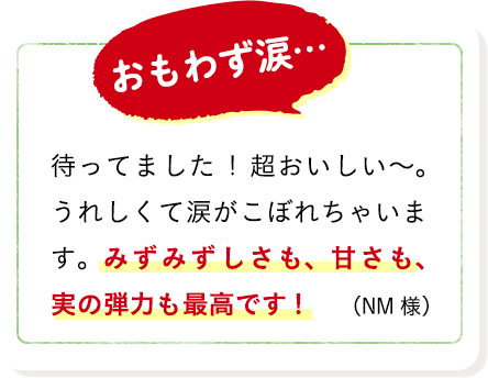 ご愛用者さまの声04
