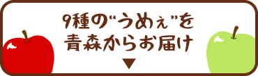 9種の“うめぇ”を青森からお届けへリンク