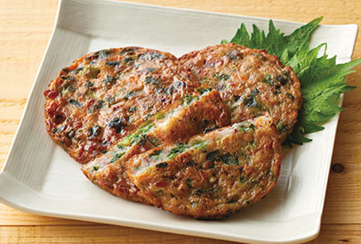 2.チヂミ風さつま揚げ