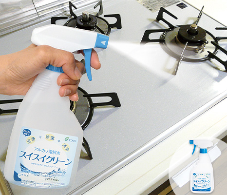 アルカリ電解水スイスイクリーン ボトル