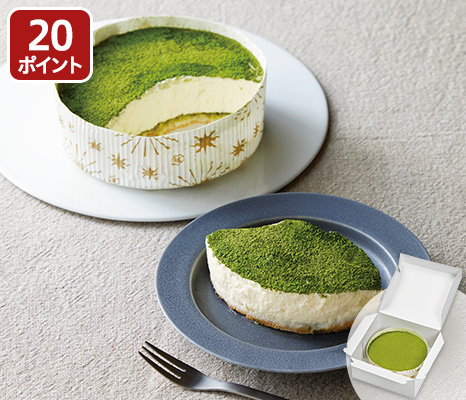 北海道産マスカルポーネと京抹茶ティラミス