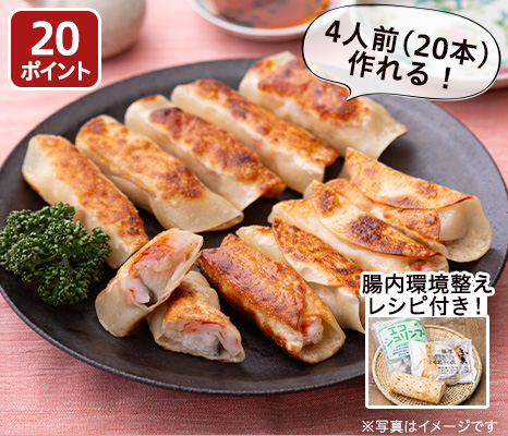食材セット・エビと長芋の棒餃子