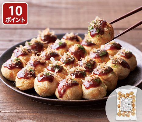 かつおだし香る たこ焼きファミリーパック