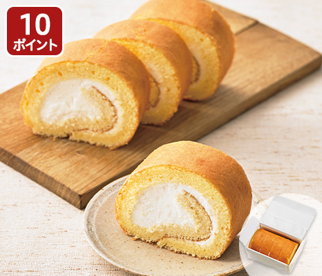 ふわふわ米粉ロールケーキ