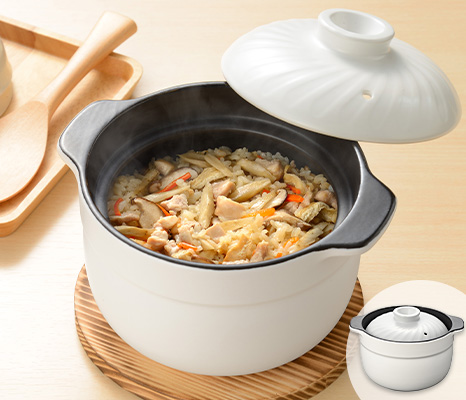 みのり丈膳 炊飯土鍋(2合炊き)