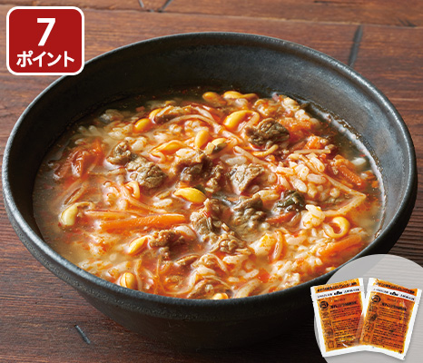 あたためるだけ　ユッケジャンクッパ