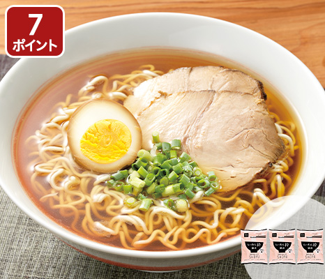 即席らーめん粋(醤油味)3食