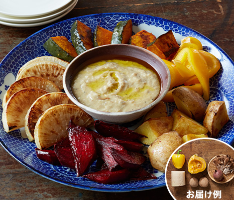 【ベジオタのひと皿】フライパンで！5品目のカラフルグリル野菜・茸ニャカウダ