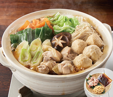 秋川牧園の鶏だし醤油鍋セット