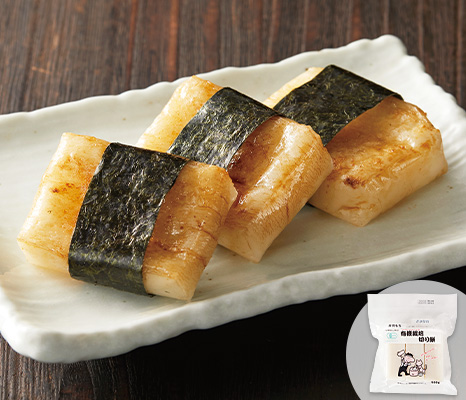 庄内の杵つき有機栽培白切り餅