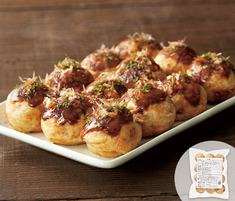 かつおだし香る たこ焼き