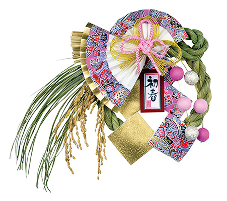 越後魚沼飾り　桃珠