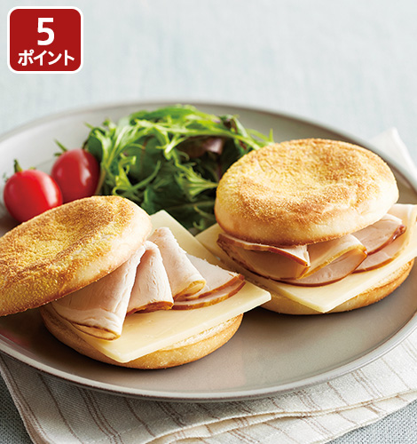 サラの北海道産コーンイングリッシュマフィン