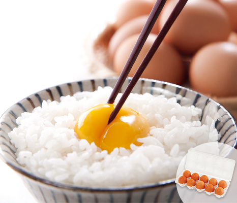 大地を守る会の平飼卵(10コ)