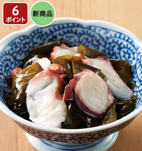 たこ酢鹿児島県産わかめとたこの酢の物