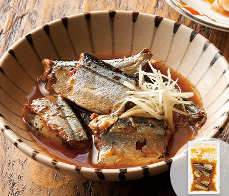 骨まで食べられる！温めるだけ　浅炊きさんま