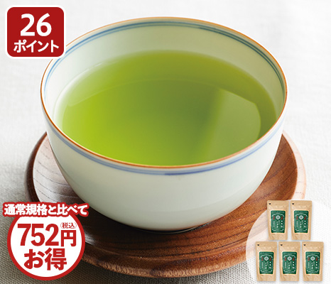 有機抹茶入り茎茶5袋