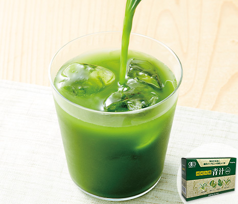 国産有機青汁　四重奏