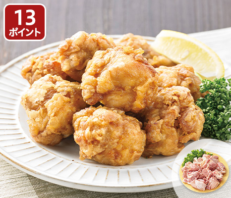 のびのび育ち　うまみこい鶏モモ（カット済）