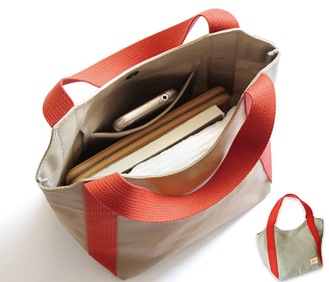 予約　倉敷産帆布デイリートート　グレージュ