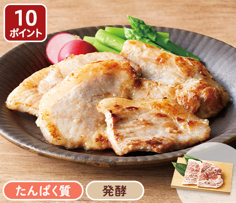 徳島の阿波美豚 モモ塩こうじ漬け