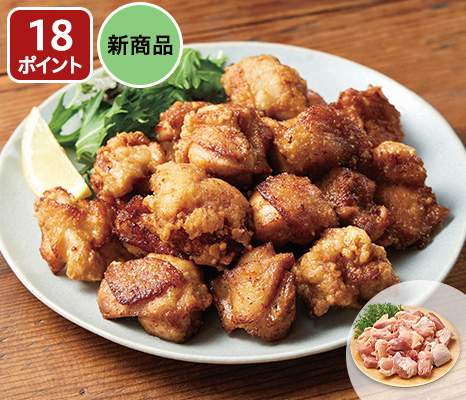 徳用・恵那どりモモ肉唐揚用・バラ凍結