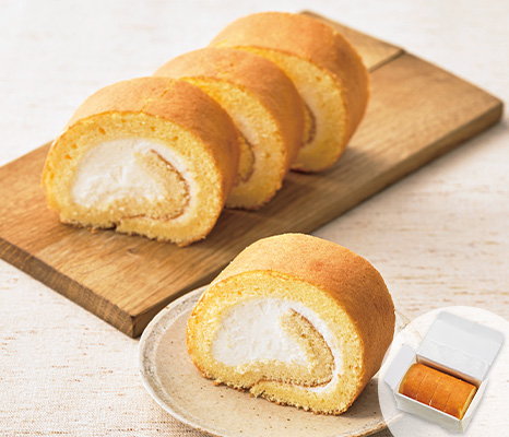 ふわふわ　米粉ロールケーキ