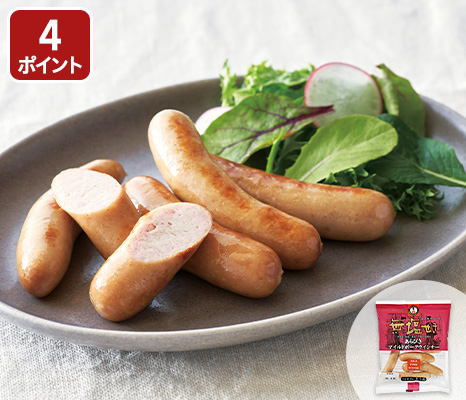 無塩せき　マイルドあらびきウインナー