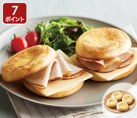 サラの北海道産コーンイングリッシュマフィン