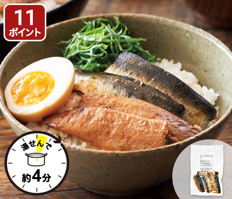 湯せんでしっとり鳥取境港産真いわし蒲焼