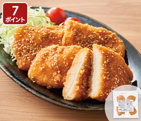 悠然どり　ごま味噌チキンカツ丼の具