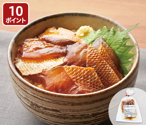 旬の漬け丼 新潟県産レンコ鯛の漬け丼
