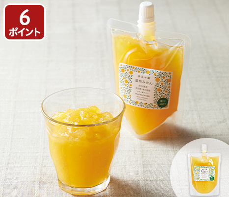 無茶々園の飲む柑橘ゼリー（温州みかん）
