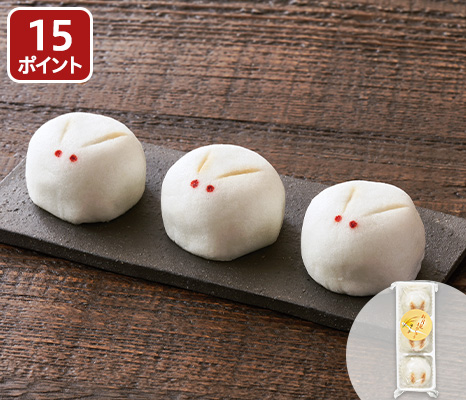 季節の上用饅頭 月うさぎ