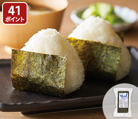 徳用 成清さんの有明一番 おにぎり用焼海苔 毎週いる★
