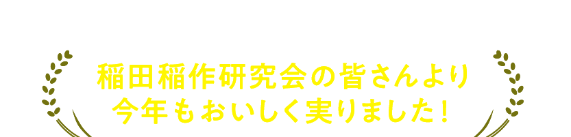 生産者のおたより
