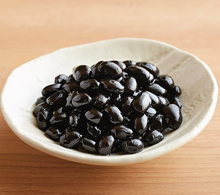 直火窯で炊いたふっくら黒豆煮