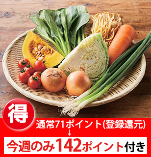 少量多品目野菜セット