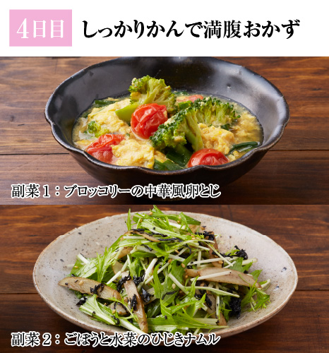 レシピ4日目