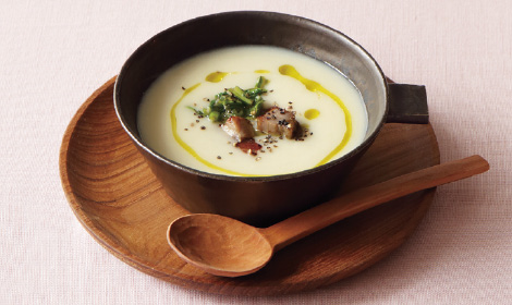 かぶの白みそポタージュ