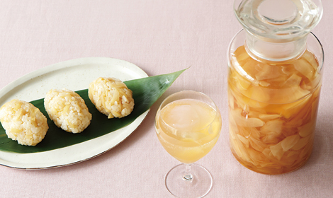 新生姜のはちみつ酢漬け