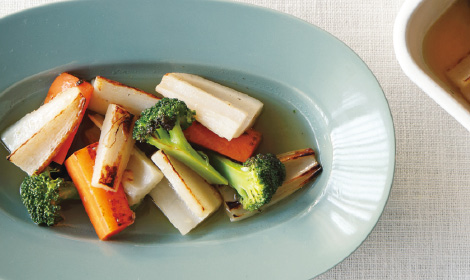 ジンジャー香るホットピクルス