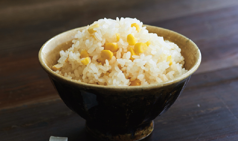 とうもろこしごはん
