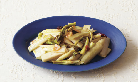 ふきと牛肉のおかず煮