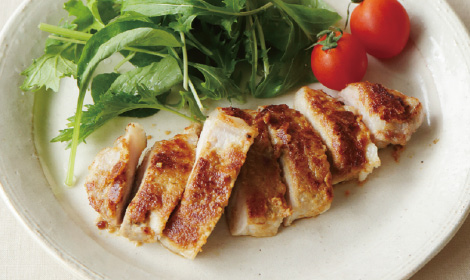 味噌とぬか衣のロースかつ風