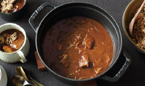 八丁味噌仕立てのビーフシチュー