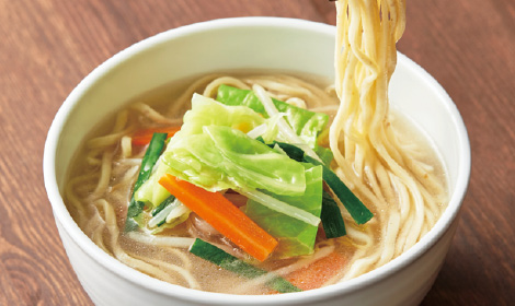 野菜と食べる!お鍋ひとつで全粒粉入りタンメン